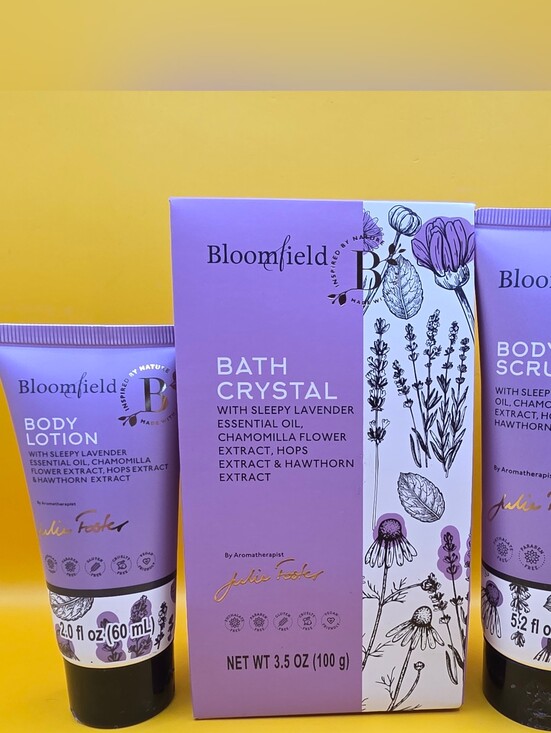 Bloomfield Other - 💜 Bloomfield Julie Foster Aromatherapy Sleepy Lavender Body Lotion Scrub
